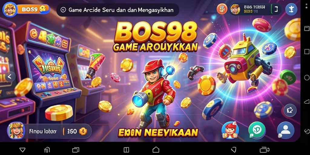 Tampilan gameplay BOS88 yang seru dan penuh aksi.