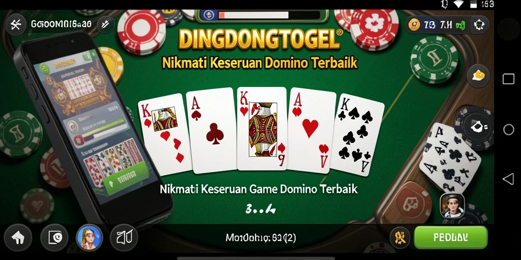 Tampilan gameplay DINGDONGTOGEL yang menarik dan seru.