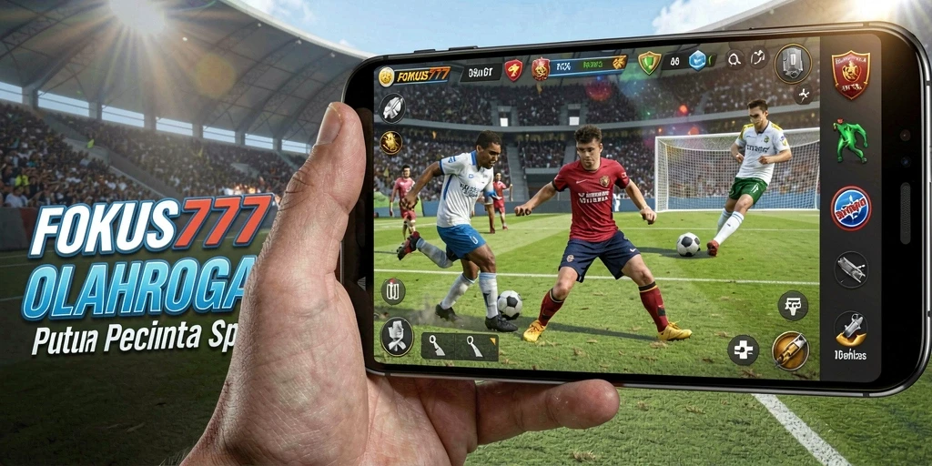 Screenshot dari gameplay FOKUS777 yang menunjukkan aksi pertarungan olahraga.