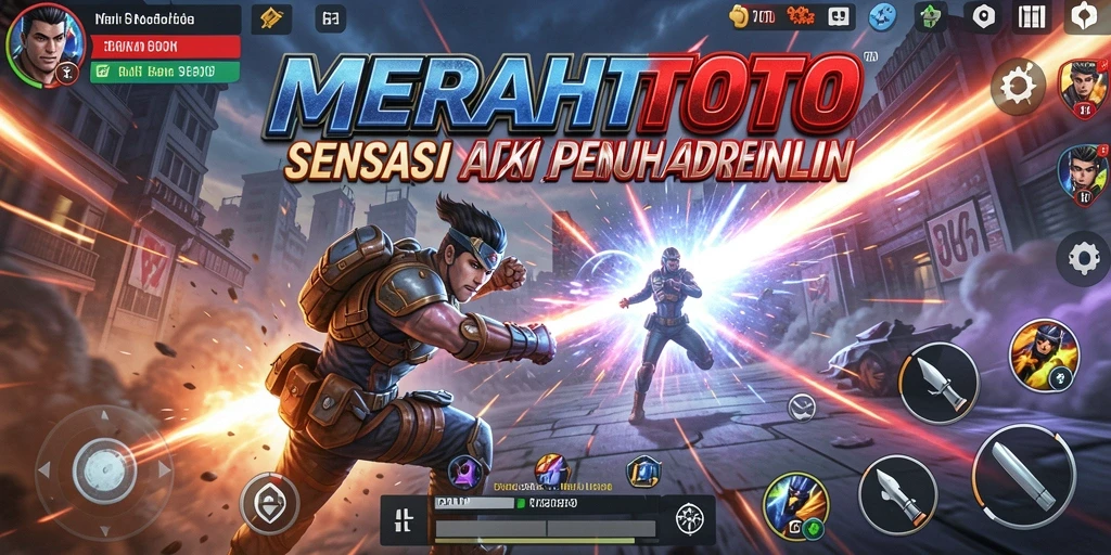 Screenshot dari gameplay menegangkan MERAHTOTO dengan aksi seru.