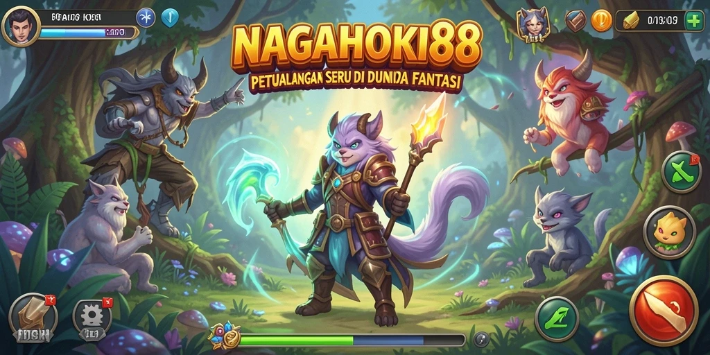 Gameplay seru NAGAHOKI88 dengan misi petualangan menarik.