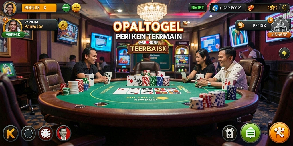Screenshot gameplay Poker yang penuh aksi dan keseruan di OPALTOGEL.