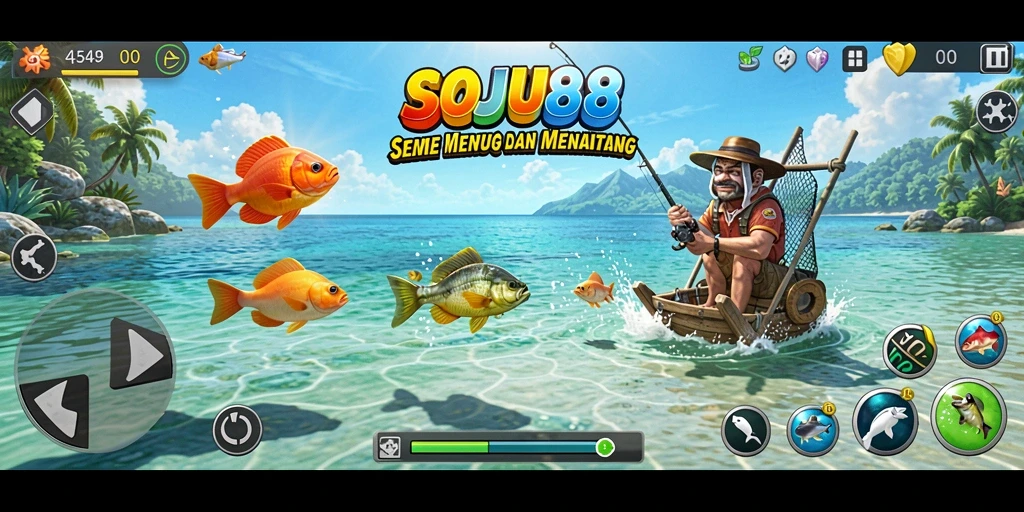 Tangkapan ikan memuaskan dalam SOJU88 yang mengasyikkan.
