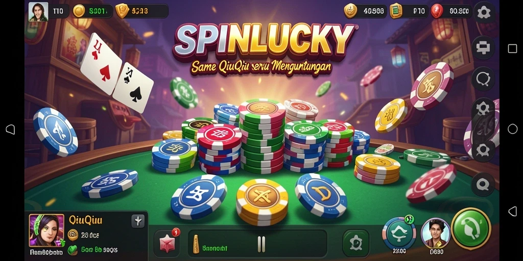 Tampilan gameplay seru SPINLUCKY yang menarik.